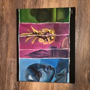 24x16 original abstract oil painting